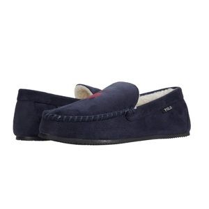 Men’s Polo Ralph Lauren Moccasin, Navy Blue, Size 11